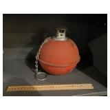Orange Flame Guard Fire Safety Grenade