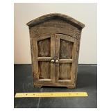 Small Rustic Wood Wall Cabinet
