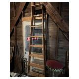 New Johnson Wood Step Ladder
