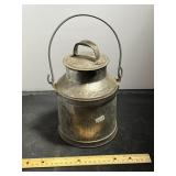 Small Galvanized Milk Can