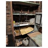 Garage Shelf Contents And Shop Items