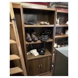Wood Bookcase Cabinet