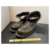 Pair Red Wing Work Boots