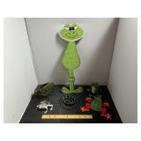 Frog Garden Decor Lot