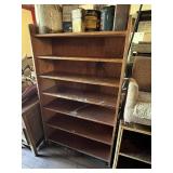 Open Wood Bookcase