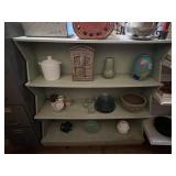 Green Wooden Shelf