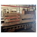 3 Rustic Wood Crates