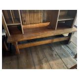 Dark Wood Coffee Table