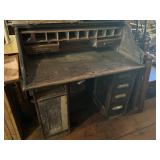 Antique Roll Top Desk