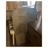 Gray Metal Tabletop Or Panel