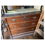 Ornate 3 Drawer Chest