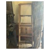 New Johnson Wood Step Ladder