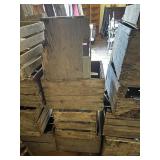 4 Wooden Crates