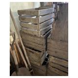4 Wooden Crates