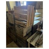 4 Wooden Crates