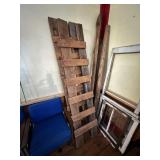 2 Primitive Barn Ladders