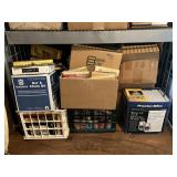 Shelf Contents Of Books And Miscellaneous Items
