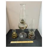 Assorted Kerosene Oil Lamps