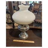 Rayo Kerosene Oil Lamp With Milk Glass Shade