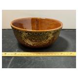 Haeger Brown Embossed Bowl