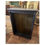 Dark Wood Cabinet Or Bookcase