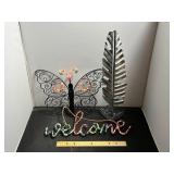 Metal Welcome Wall Decor Lot