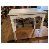 White Painted Vanity Table