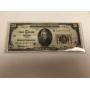 1929 Chicago Illinios $20 Bank Note