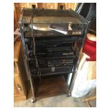 Turn Table, Amplifer, & Stereo