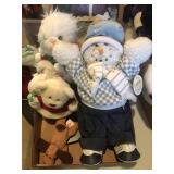 Lot of Christmas Plush Toys