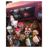 Lot of Christmas Figures & Tree Topper & Ornaments