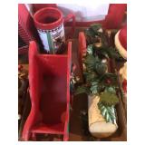 Holiday Decor - Sleigh, Log, Mug