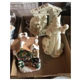 Nativity Light, Santa, House Decor