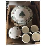 Christmas Dish Set - Christmas Tree