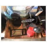 Kitchen Lot - Can Opener, Grader, Flashlight, Etc