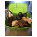 Tote of Plush Toys