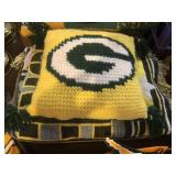 Packers Pillow & Throw Blanket