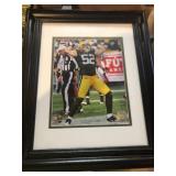Packers Clay Matthews Framed Print