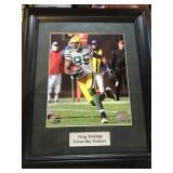 Packers Greg Jennings Framed Print