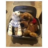 Tote of Large Plush Toys - Scooby