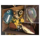 Misc Packers Lot - Footballs, Decor, Etc