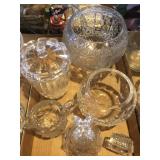 Lead Crystal Lot - Bowls, Etc