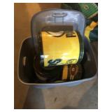 Tote of Packers Tins