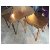 2 Small End Tables