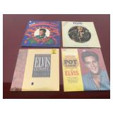 4 Elvis Vinyl Records