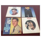4 Elvis Vinyl Records