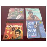 4 Elvis Vinyl Records