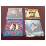 4 Elvis Vinyl Records