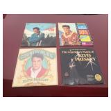 4 Elvis Vinyl Records
