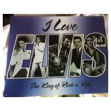 Metal Elvis Sign